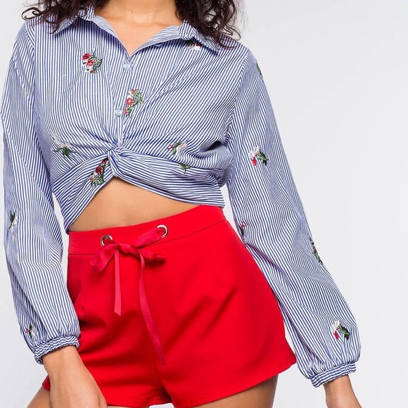 Stripe Knot Shirt - Picture 2 of 4